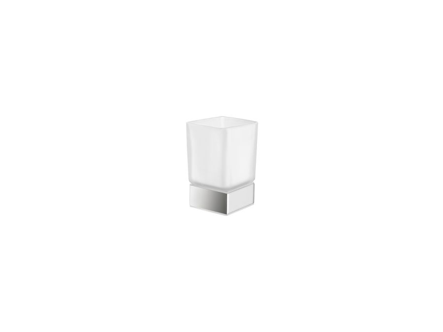 Sanco Bathroom Set Επικαθήμενη Ποτηροθήκη Χρώμιο 90155-Α03
