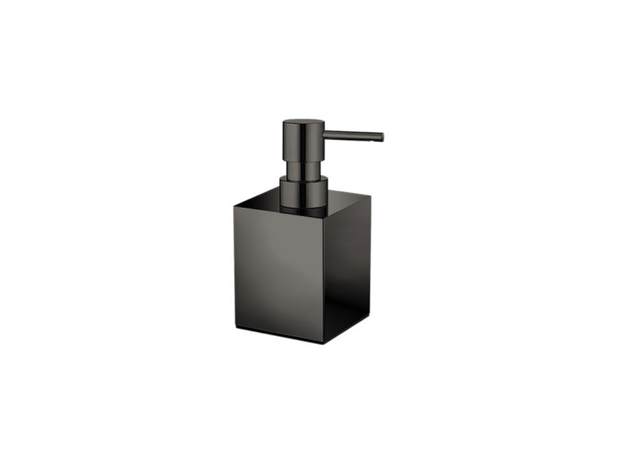 Sanco Bathroom Set Επικαθήμενο Ντισπένσερ PVD gun metal γυαλιστερό 90352-PVD-05PL