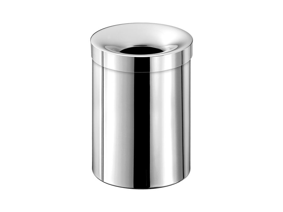 Sanco Open Bins Χαρτοδοχείο 12lt Χρώμιο 90654-Α03