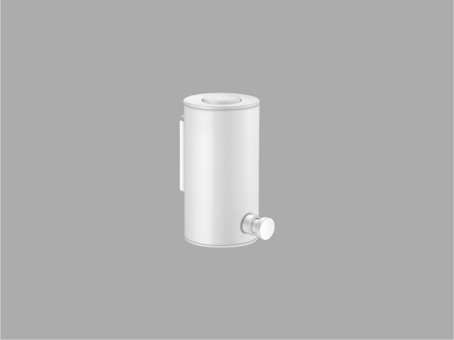 Sanco Bathroom Set Ντισπένσερ επαγγελματικό Λευκό ματ 91330-Μ101