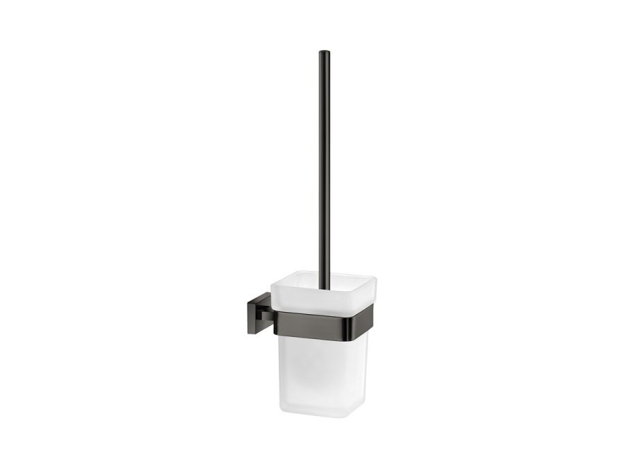 Sanco Toilet Brush Holders Πιγκάλ PVD gun metal γυαλιστερό 91596-PVD-05PL