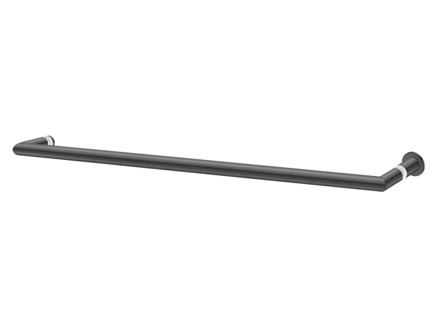 Sanco Glass Door Accessories Λαβή / πετσετοθήκη Σκούρο γραφίτη GL0715-122