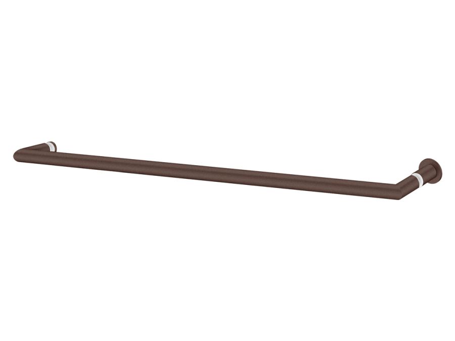 Sanco Glass Door Accessories Λαβή / πετσετοθήκη Wenge ανάγλυφο GL0715-Α75