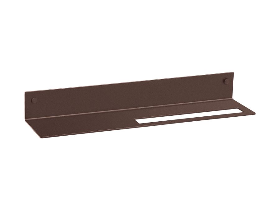 Sanco Shelves Ράφι με Πετσετοθήκη Wenge ανάγλυφο SH-0505-Α75