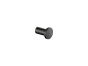 Sanco Bath Robe Hook & Door Stop Μονό Άγγιστρο PVD gun metal γυαλιστερό 00671-PVD-05PL