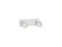 Sanco Bath Robe Hook & Door Stop Διπλό Άγκιστρο PVD νίκελ ατσάλι 00682-PVD-11BR