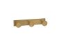 Sanco Bath Robe Hook & Door Stop Τριπλό Άγκιστρο Μπρονζέ ματ 00683-Μ25