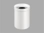 Sanco Open Bins Χαρτοδοχείο 12lt Λευκό ματ 90654-Μ101