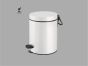 Sanco Waste Bins Χαρτοδοχείο 5lt Soft Closing System Λευκό ματ 90680-Μ101