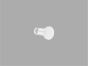 Sanco Glass Door Accessories Πόμολο / Άγκιστρο Λευκό ματ GL0670-Μ101