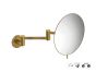 Sanco Cosmetic mirrors Μεγεθυντικός καθρέπτης x3 (Διπλό βραχίονα) Μπρονζέ ματ MR-701-Μ25