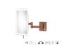 Sanco LED Cosmetic mirrors Μεγεθυντικός καθρέπτης x3 με LED Χάλκινο ματ MRLED-301-Μ26