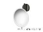 Sanco LED Cosmetic mirrors Μεγεθυντικός καθρέπτης x5 με LED PVD gun metal γυαλιστερό MRLED-764-PVD-05PL