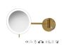 Sanco LED Cosmetic mirrors LED Καθρέπτης μεγεθυντικός x3 usb charging Μπρονζέ ματ MRLED-905-Μ25