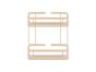 Sanco Shower Baskets Διπλή παραλ/μη Θήκη Wenge ανάγλυφο 00004-Α75