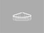Sanco Shower Baskets Γωνιακή Θήκη Χρώμιο 00008-Α03