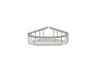 Sanco Shower Baskets Γωνιακή Θήκη Χρώμιο 00008-Α03
