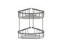Sanco Shower Baskets Διπλή γωνιακή Θήκη Μόκα ματ 00009-M103