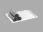 Sanco Hotel Amenities Guest Towel Tray Χρώμιο 00136-Α03