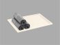 Sanco Hotel Amenities Guest Towel Tray Χρώμιο 00136-Α03