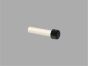 Sanco Bath Robe Hook & Door Stop Επιτοίχιο Στοπ πόρτας Ανθρακί ανάγλυφο 00251-Μ118