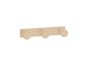 Sanco Bath Robe Hook & Door Stop Τριπλό Άγκιστρο Λευκό ματ 00683-Μ101