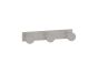 Sanco Bath Robe Hook & Door Stop Τριπλό Άγκιστρο Λευκό ματ 00683-Μ101