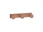 Sanco Bath Robe Hook & Door Stop Τριπλό Άγκιστρο Λευκό ματ 00683-Μ101