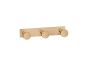 Sanco Bath Robe Hook & Door Stop Τριπλό Άγκιστρο Λευκό ματ 00683-Μ101