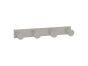 Sanco Bath Robe Hook & Door Stop Τετραπλό άγκιστρο PVD νίκελ ατσάλι 00684-PVD-11BR