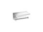 Sanco Lithos Χαρτοθήκη με καπάκι PVD gun metal βουρτσιστό 121107-PVD-05BR