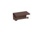 Sanco Lithos Χαρτοθήκη με καπάκι PVD gun metal βουρτσιστό 121107-PVD-05BR