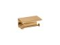 Sanco Lithos Χαρτοθήκη με καπάκι PVD gun metal βουρτσιστό 121107-PVD-05BR