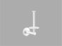 Sanco Twist Χαρτοθήκη εφεδρική Μαύρο ματ 14316-Μ116