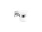 Sanco Iconic Glass Holder Wenge ανάγλυφο 26701-Α75