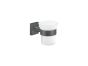 Sanco Iconic Glass Holder Wenge ανάγλυφο 26701-Α75