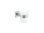 Sanco Iconic Glass Holder Wenge ανάγλυφο 26701-Α75