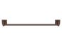 Sanco Iconic Single Towel Rail Ανθρακί ανάγλυφο 26704-Μ118