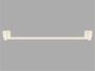 Sanco Iconic Single Towel Rail Ανθρακί ανάγλυφο 26704-Μ118