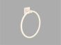Sanco Iconic Towel Ring Χρώμιο 26709-Α03