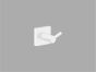 Sanco Iconic Double Bath Robe Hook Μόκα ματ 26748-M103