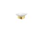 Sanco Bathroom Set Επικαθήμενη Σαπουνοθήκη Μαύρο ματ 90255-Μ116