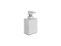 Sanco Bathroom Set Επικαθήμενο Ντισπένσερ Ανθρακί ανάγλυφο 90354-Μ118