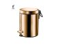 Sanco Waste Bins Χαρτοδοχείο 5 lt Soft Close (AISI 304) Χάλκινο ματ 90605-Μ26