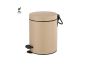 Sanco Waste Bins Χαρτοδοχείο 5lt Soft Closing System Μπεζ ματ 90680-Μ102