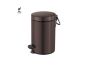 Sanco Waste Bins Χαρτοδοχείο 3lt Soft Closing System Inox 90689-Α90