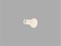 Sanco Glass Door Accessories Πόμολο / Άγκιστρο PVD νίκελ ατσάλι GL0670-PVD-11BR
