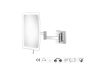 Sanco LED Cosmetic mirrors Μεγεθυντικός καθρέπτης x3 με LED Σκούρο μπρονζέ ματ MRLED-301-DM25