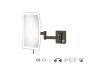 Sanco LED Cosmetic mirrors Μεγεθυντικός καθρέπτης x3 με LED Σκούρο γραφίτη MRLED-301-122