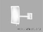 Sanco LED Cosmetic mirrors Μεγεθυντικός καθρέπτης x3 με LED Σκούρο μπρονζέ ματ MRLED-305-DM25